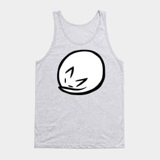 Circular Cat Pet Art Tank Top